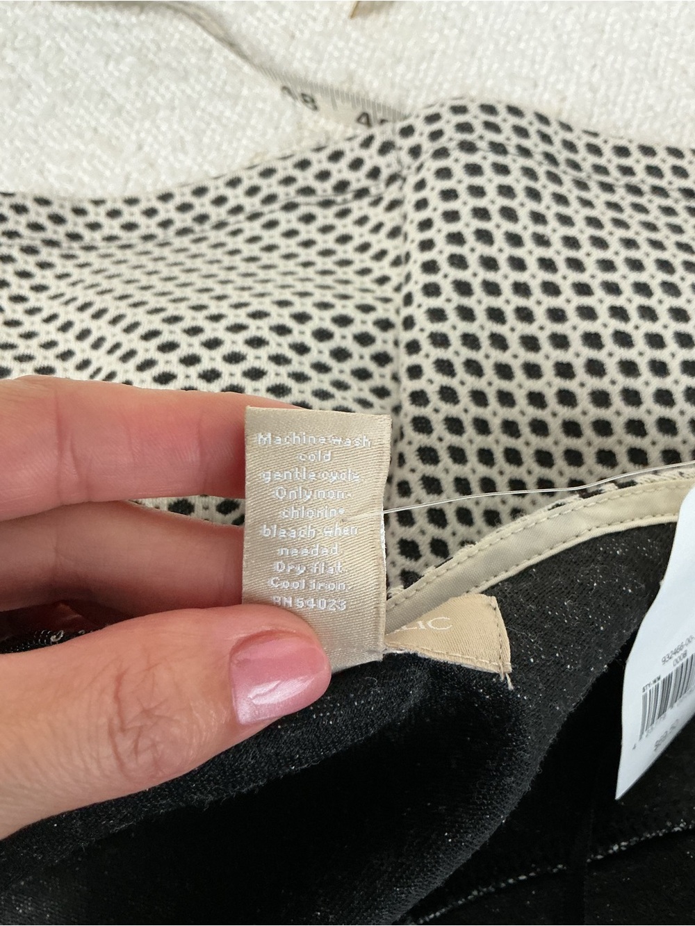NWT Banana Republic | Peplum Textured Knit Top Tailored Polished Workwear Size 8 - Picture 8 of 8